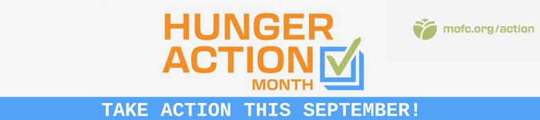 September is Hunger Action Month